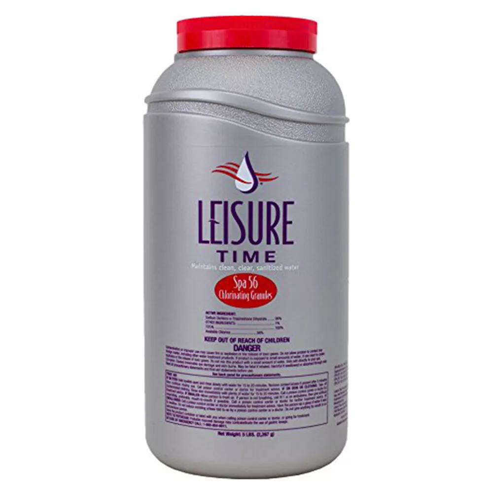 Leisure Time E5 Spa 56 Chlorinating Granules, 5 Pound Maintains Clear Water - £49.57 GBP