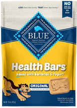 Blue Buffalo Health Bars with Banana &amp; Yogurt: Natural Baked Biscuits for Dogs w - £21.07 GBP+