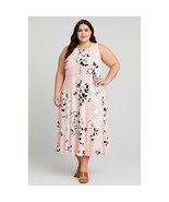 London Style Collection Pink Floral A-Line Midi Dress, Size 18 - €15,30 EUR London Style Collection Pink Floral A-Line Midi Dress, Size 18 - €15,30 EUR