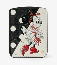 Kate spade X Disney minnie mouse sticker pocket Card Holder for Cell pho... - €28,98 EUR