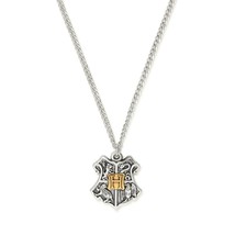 Genuine Alex and Ani Harry Potter Hogwarts Two Tone Necklace Hogwarts Crest NWT - $48.89