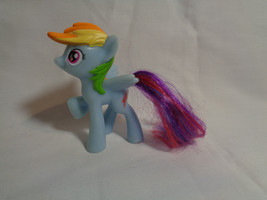  McDonald&#39;s 2014 My Little Pony Friendship is Magic Rainbow Dash Pony - £1.27 GBP