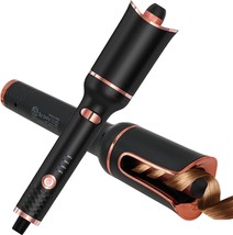 Automatic Curling Iron with 360° Rotating Hair Curler 4-Speed Adjustable Temp - £17.06 GBP
