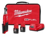 Milwaukee 2566-22 M12 FUEL 12V 1/4&quot; Brushless Li-Ion High Speed Ratchet Kit - $446.99