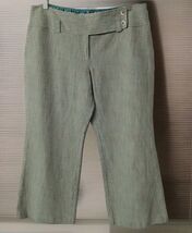 Latina Life Women’s 14 Capris Slacks Wide Leg Cropped Pants  Cotton - $16.82