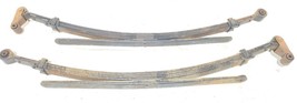 Pair of Rear Leaf Springs OEM 01 02 03 04 05 06 07 08 09 10 GMC Sierra 2500 - £262.34 GBP