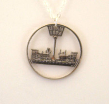 Utah, Cut-Out Coin Jewelry, Necklace/Pendant - £17.17 GBP