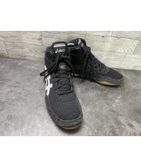 ASICS Matflex Wrestling Shoes Sneakers Big Kids 5M Black White Suede 108... - $634.78 MXN