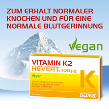 Vitamin K2 Hevert 100 g capsules 60 pieces - £74.57 GBP