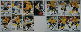 2019-20 Upper Deck UD Nashville Predators Series 1 &amp; 2 Team Set 13 Hockey Cards - £5.58 GBP