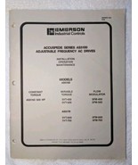 Emerson Industrial Controls Accuspede Series AS5100 Manual (6.1985) - $366.83 MXN