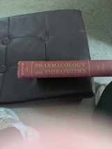 Pharmacology And Therapeutics, 7th Edition, Charles Solomon, MD 1956 Vintage HC - £15.58 GBP