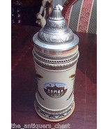 Ceramic Lidded Stein Bayer Healthcare Pharmaceuticals Berlin ORIGINAL - $1,405.44 MXN
