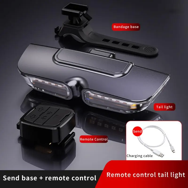 Waterproof Electric Bicycle Taillight Anti Theft LED 4 Modes USB Rechargeable Bi - $93.60