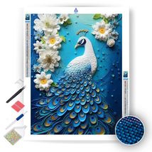 Peacock Splendor - Diamond Painting Kit - £15.65 GBP+