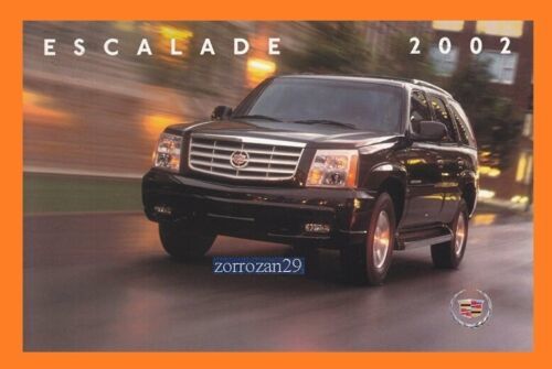 2002 CADILLAC ESCALADE VINTAGE COLOR POSTCARD - USA - EXCELLENT ORIGINAL !! - $6.31