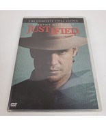 Justified Timothy Olyphant Complete Final Season DVD Movie 2015 - $13.79