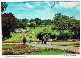 North Devon England Postcard Bideford Victoria Park - £1.70 GBP