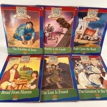 Bible Activity Color Books NEST Lot of 6 Animated Stories From The New Testament - $25.43