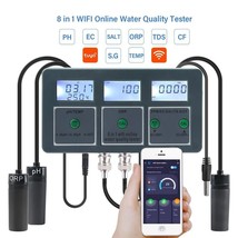 Smart Water Quality Tester PH Meter Data Logger TEMP Monitor WIFI Contro... - £87.48 GBP+