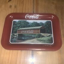 Coca-Cola Bridge Decorative Tray - 1989 Reproduction of 1905 Design - $9.90