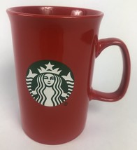 Starbucks Coffee 2020 Holiday Christmas Solid Red 11 oz  Ceramic Tall Mu... - €14,27 EUR