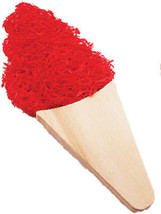 Wooden Ice Cream Cone Chew Toy for Small Animals with Dental Benefits - £2.31 GBP