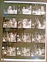 FAYE DUNAWAY: (THOMAS CROWN AFFAIR) ORIG,1968 ON LOCATION CONTACT SHEET ... - $5,948.53 MXN