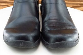 Dansko Size 40 M Black Loafers Shoes Leather Women 1950020200 - £31.60 GBP