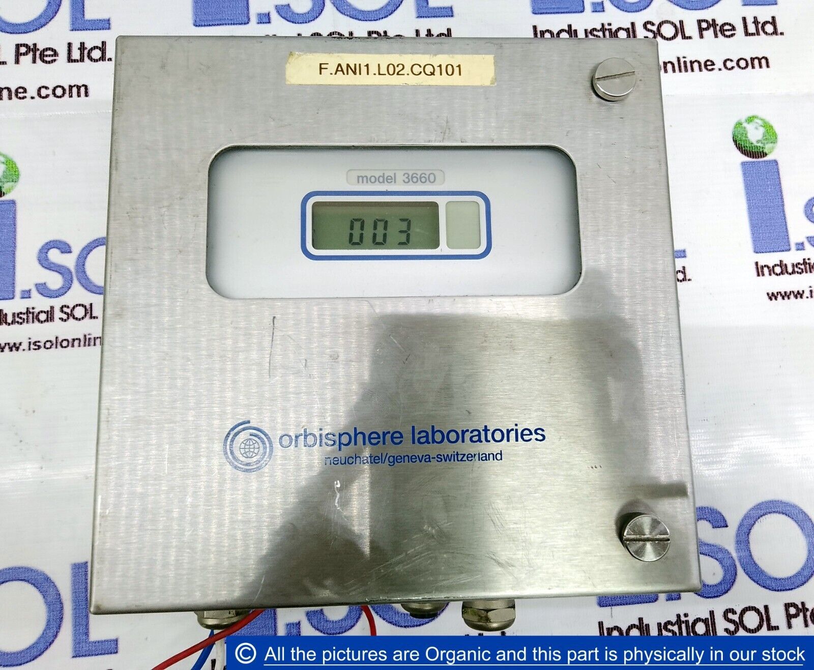 Primary image for Orbisphere 3660/100B.E Analyzer For Oxygen or Ozone Orbisphere Laboratories