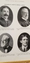 Notable Cincinnati Men Of 1903 Photos Monument Men Bencsik Sarvis Marble D8 - £8.84 GBP