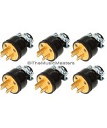 6X Extension Cord Replacement Electrical AC Wall POWER PLUG End Male Con... - £14.48 GBP