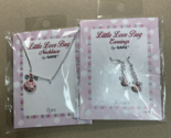 Ganz Little Love Bug Pink Ladybug Necklace 20 in w matching Earrings New... - £7.72 GBP