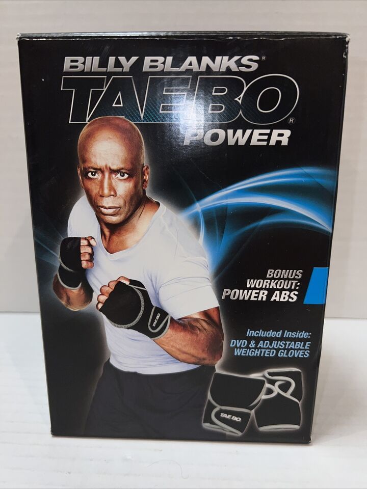 Primary image for Billy Blanks: Tae Bo Power w/ Weighted Gloves Kit DVD *Brand New Sealed*