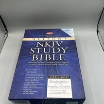 Nelson&#39;s NKJV Study Bible - Bonded Leather By Thomas Nelson - Brand New - $55.43