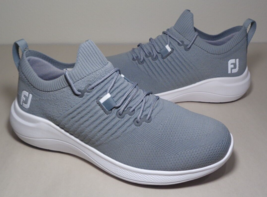 FootJoy Size 8 M FLEX XP Grey Waterproof Sneakers New Women's Golf Shoes - £102.06 GBP