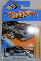 Hot Wheels 2012 New Models &quot;Chevrolet Camero IROC-Z&quot; #20/50 Mint On Sealed Card - £7.86 GBP