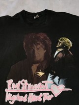 Vintage 90s Rod Stewart Tour Shirt 1991 Concert T Shirt XL Vagabond Tour - $73.50