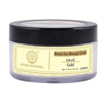 Khadi Natural Face Gold Massage Cream 50 gm Ayurvedic Skin Face Body Care AUD - £15.27 GBP