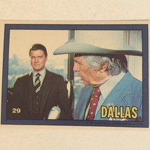 Dallas Tv Show Trading Card #29 JR Ewing Larry Hangman Jim Davis - $2.48