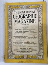 Antique National Geographic American Military Insignia In Colored August 1933 - £15.97 GBP