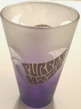 Abita Brewery Purple Haze Surrender To The Haze Frosted Beer Pint Glass 6&quot; - $12.70