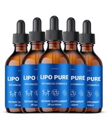 Lipo Pure Drops, All Natural Max Strength Formula, LipoPure Drops (5 pack) - $1,033.90 MXN