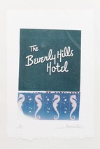 Beverly de Hills Hôtel Imprimé Par Fairchild Paris Le - £125.56 GBP