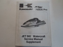 1998 Kawasaki 750SXi Pro Service Manual Supplement Water Damaged Stained Oem 98 - £27.68 GBP