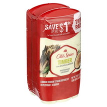 Old Spice Men&#39;s Antiperspirant Deodorant Timber with Sandalwood, 2.6 oz Twin Pac - £28.18 GBP