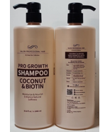 2 Dead Sea Collection Salon Professional Hair Pro Growth Shampoo Coconut... - £27.18 GBP