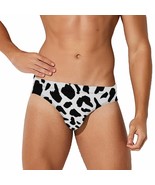 Mondxflaur Cow Skin Style Men Swim Briefs Sexy Swimming Trunks Quick Dry... - $374.21 MXN