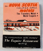 EMPIRE RESTAURANT MOTEL NOVA SCOTIA HALIFAX CANADA ADVERTISING MATCHBOOK... - $12.99