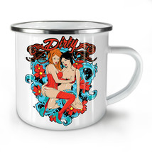 Dirty Hot Girls Nude NEW Enamel Tea Mug 10 oz | Wellcoda - £17.84 GBP